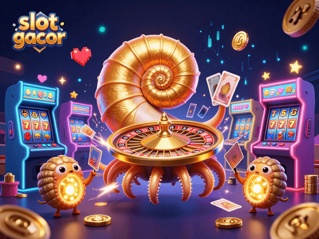Experience thrilling slot gacor excitement with winning 3D casino characters and vibrant game elements.