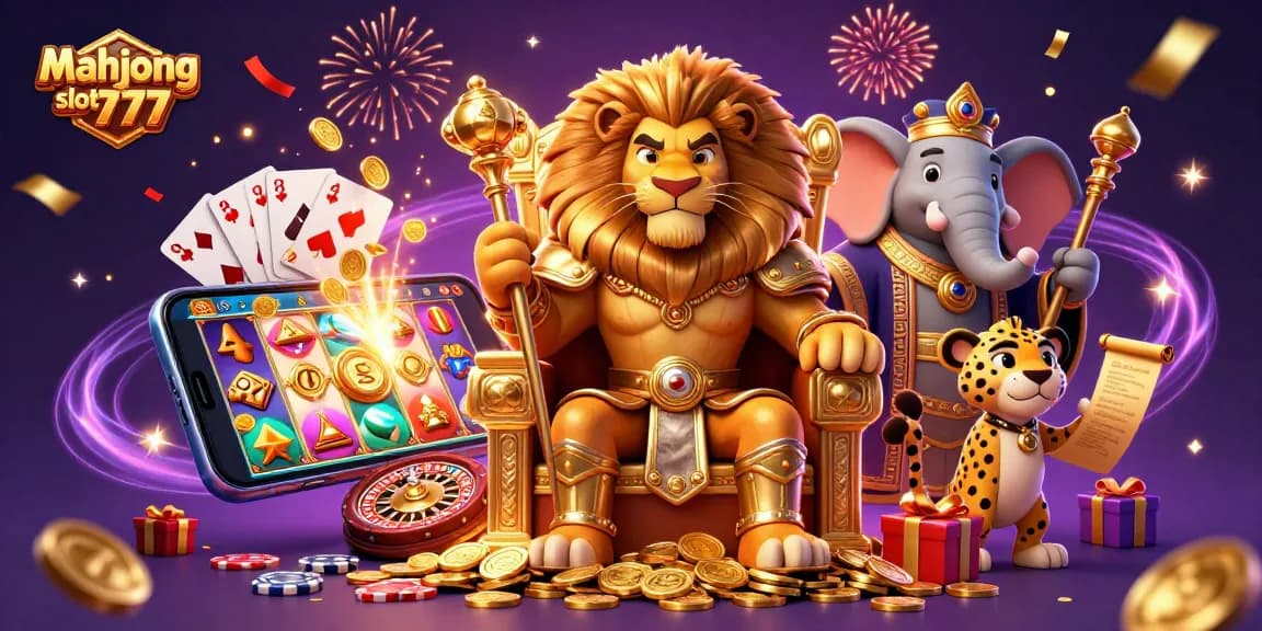 Experience the thrill of mahjong slot 777 with dynamic gameplay featuring vibrant casino elements.
