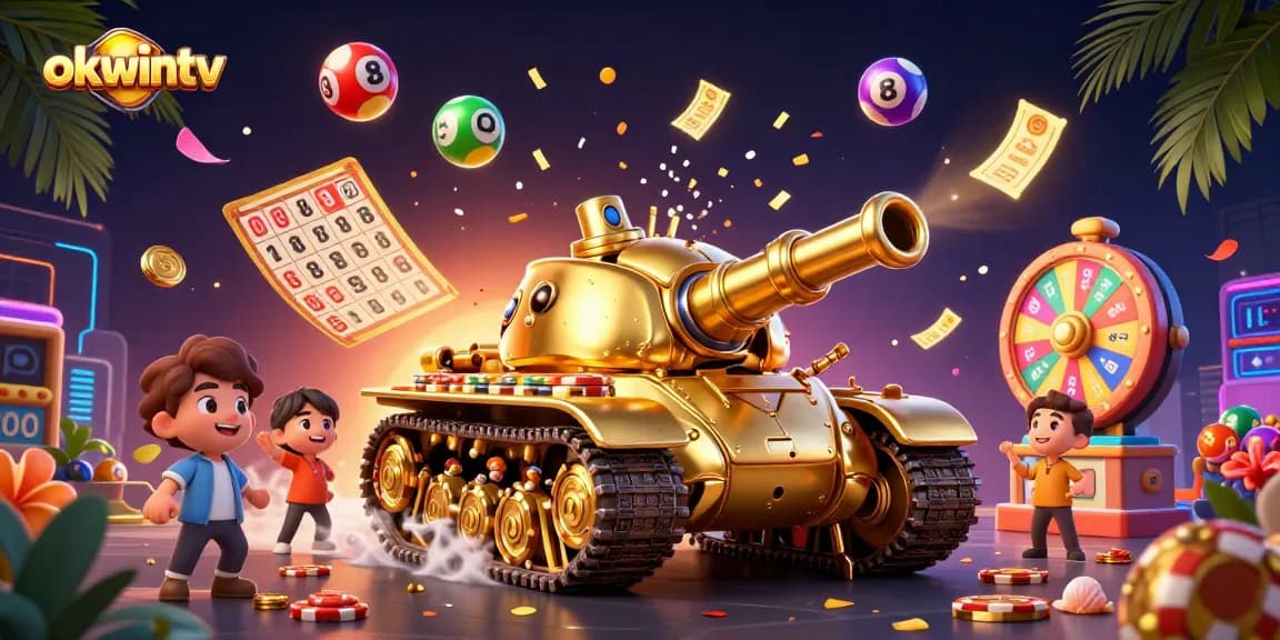 Discover the engaging world of okwintv, featuring an interactive casino in a golden beetle tank.