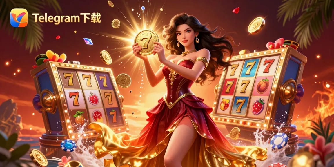 在这个充满活力的赌场场景中，通过Telegram下载旋转赢取惊喜和丰厚的奖励。