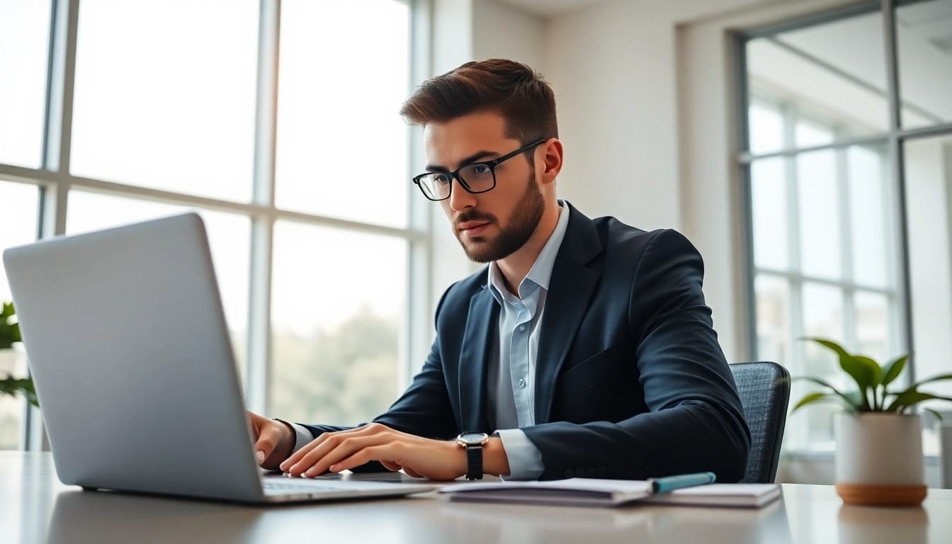 Assessing Registration and certification in Federal databases for federal contracts in a modern office setup.