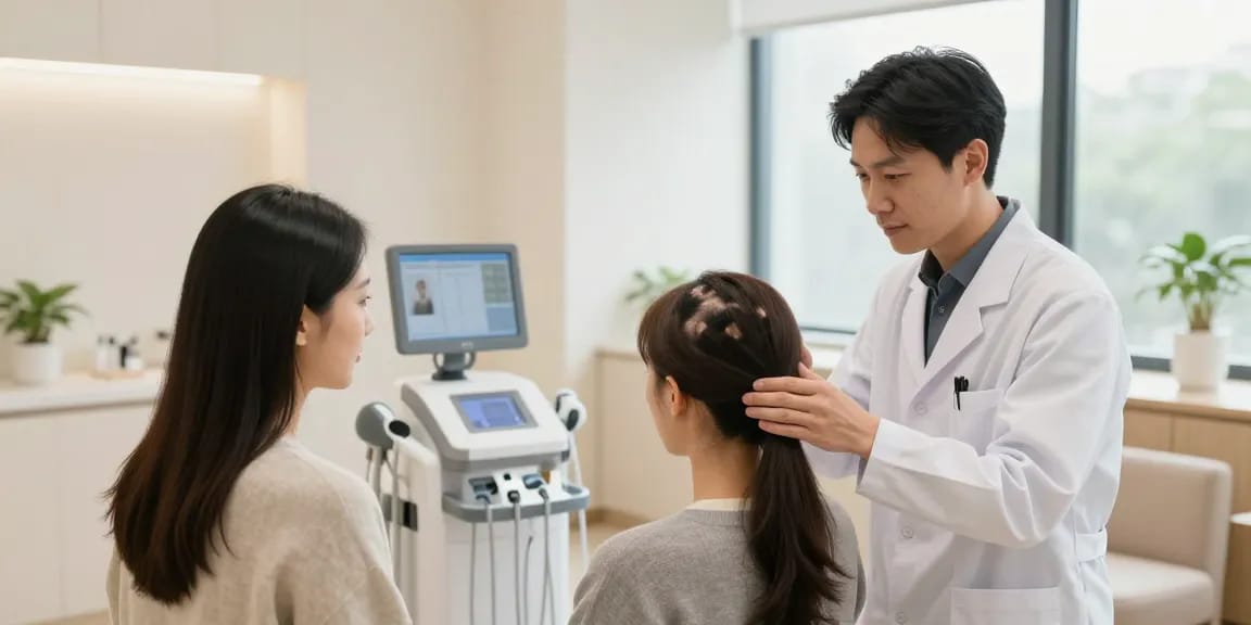 Best hair transplant Turkey consultation in a modern clinic focused on patient care.