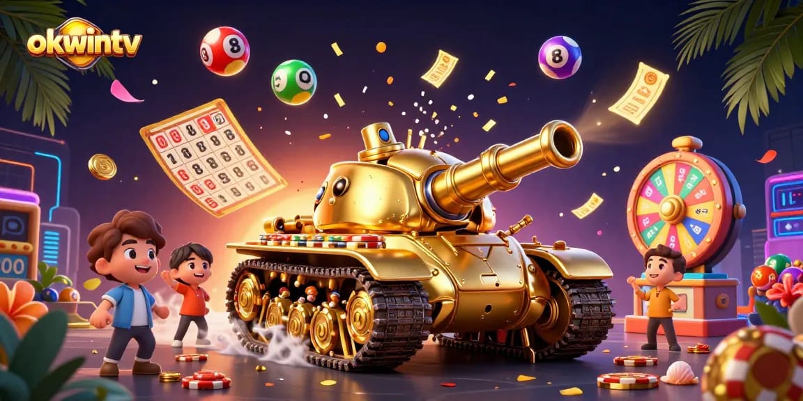 Discover the engaging world of okwintv, featuring an interactive casino in a golden beetle tank.