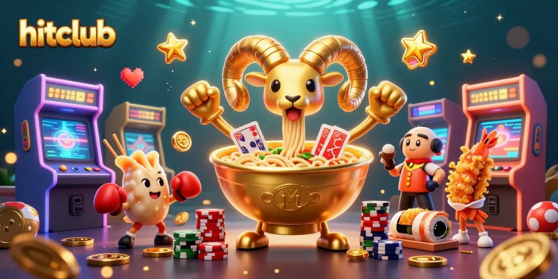 Experience excitement at hitclub with vibrant 3D casino characters and engaging gaming elements.