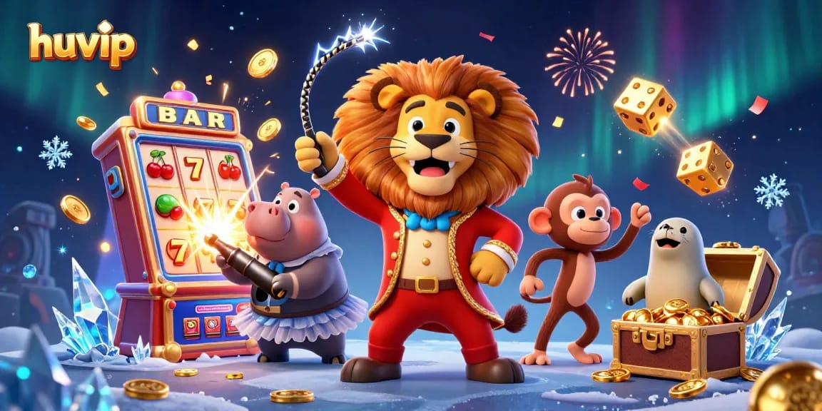 Enjoy thrilling gameplay at huvip with vibrant casino action and colorful characters.