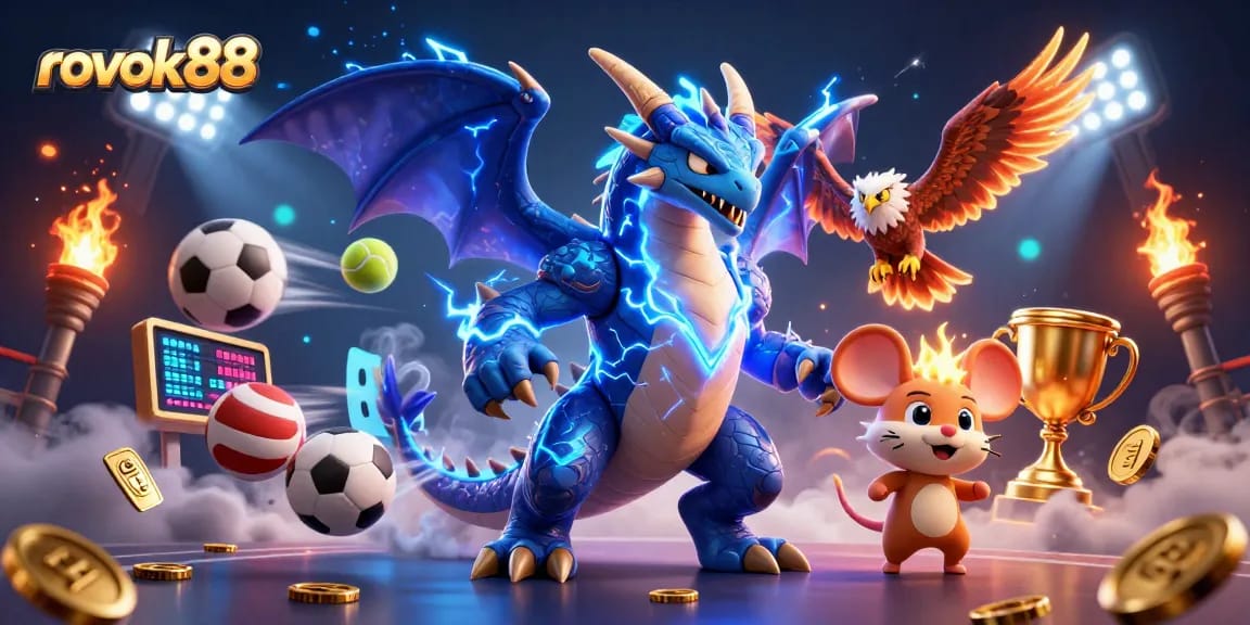 Engage with rokok88 for exciting sports betting action featuring dynamic elements and vibrant characters.