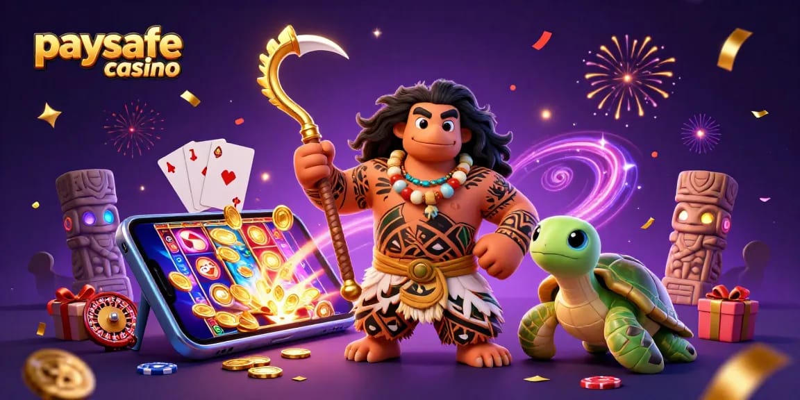 Erleben Sie die Aufregung in einem Paysafe Card Casino mit lebhaften Charakteren und dynamischen Spielelementen.