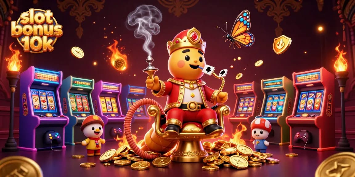 Experience thrilling gameplay with the slot bonus 10k as shimmering characters and colorful elements come alive.