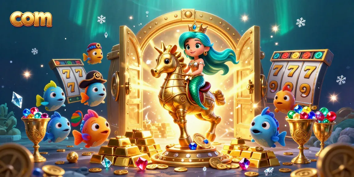 Engage in exciting slots with com and colorful gameplay featuring mermaid and treasure elements.