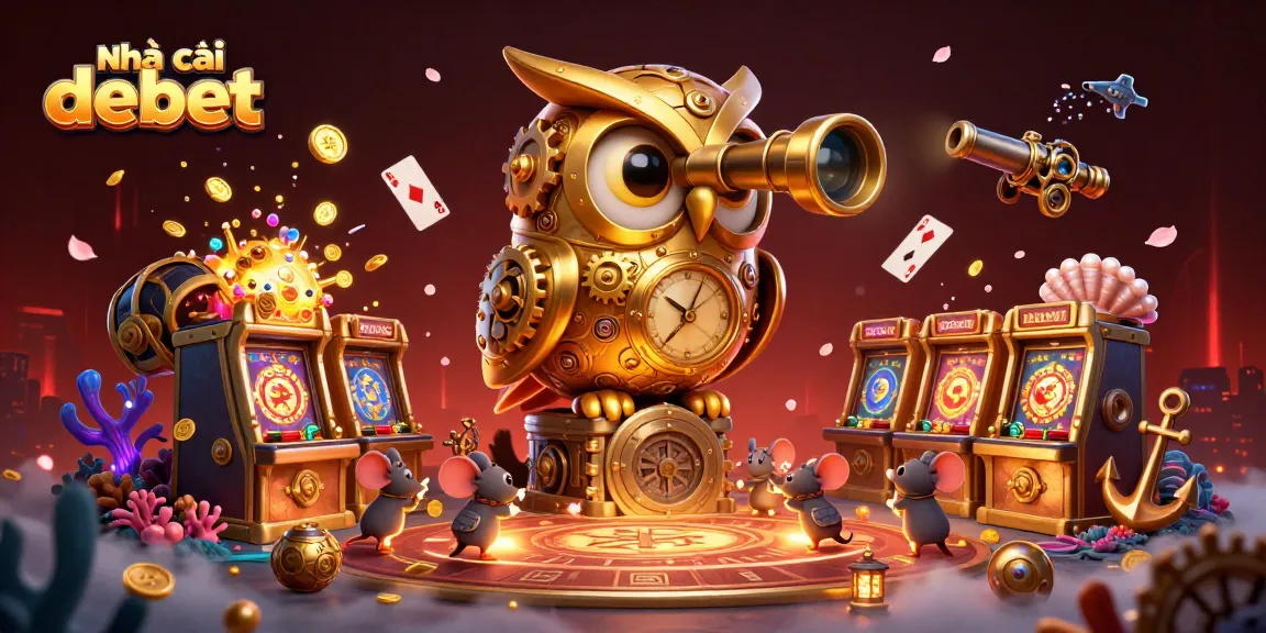 Experience the thrill of Nhà cái debet with dynamic casino elements and vibrant characters.