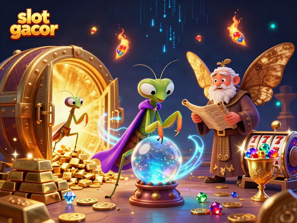Permainan slot gacor yang memikat dengan karakter ajaib dan elemen keberuntungan yang melimpah.