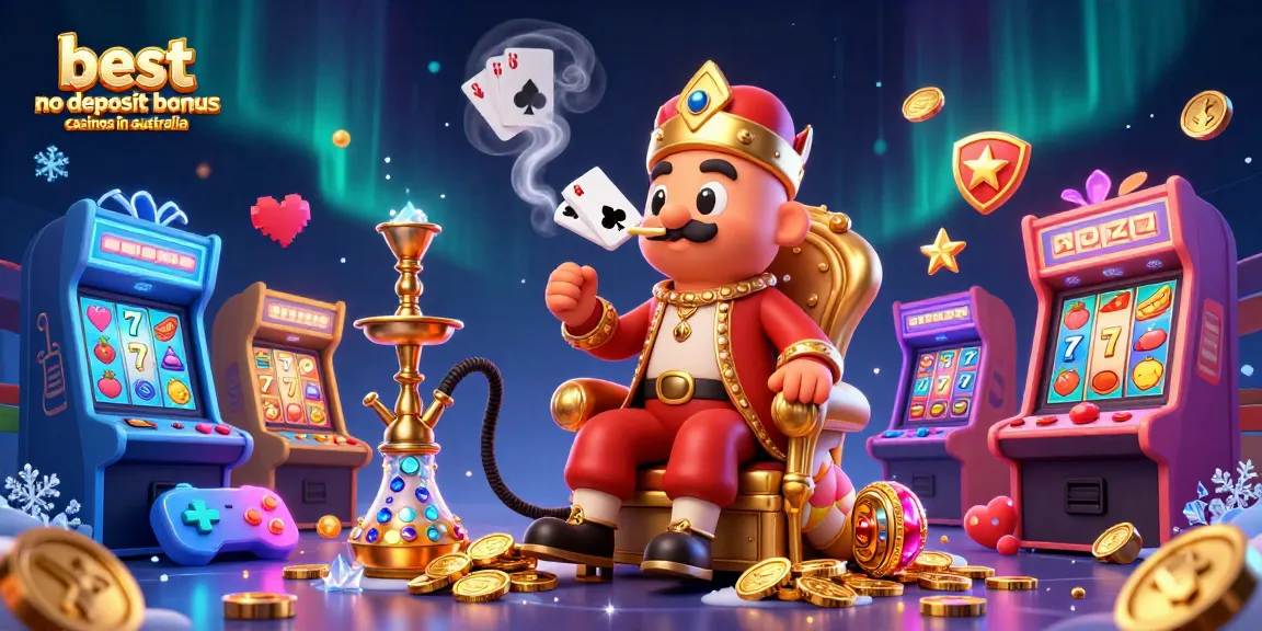 Experience the excitement at the best no deposit bonus casinos in australia with engaging characters and vibrant casino elements.