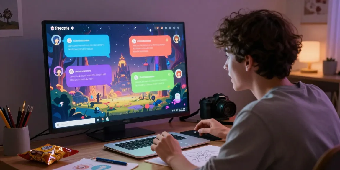 Engaging chat experience on CrushOn AI with vibrant character interactions and creative setup.