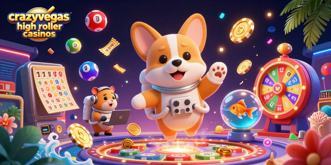 Win big at crazyvegas high roller casinos with thrilling slots and exciting prizes