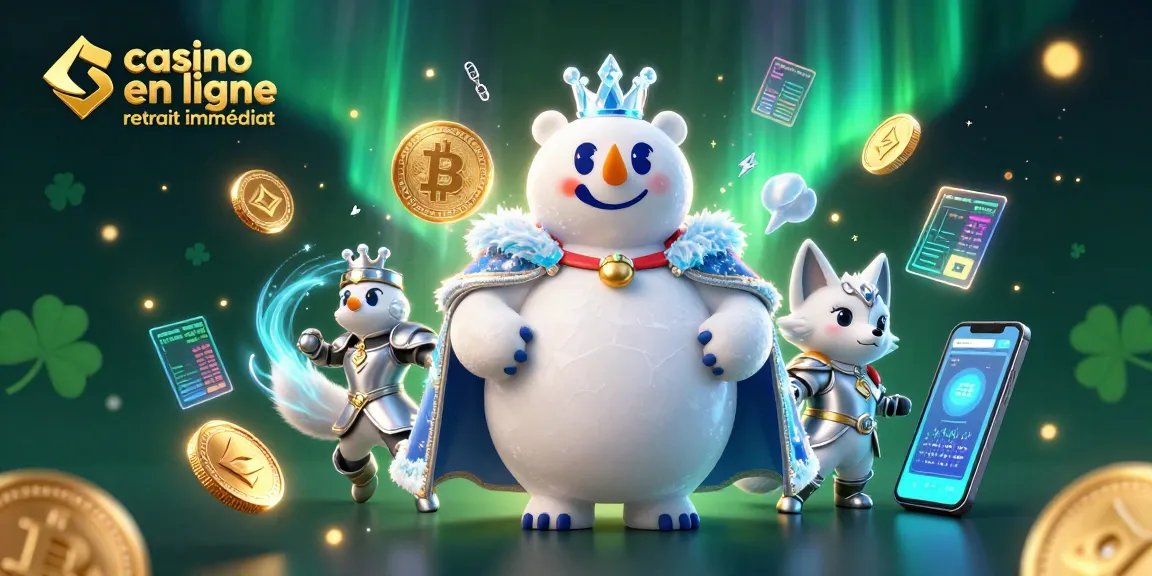 Profitez d'un casino en ligne retrait immédiat avec une ambiance féerique et des éléments de cryptomonnaie.