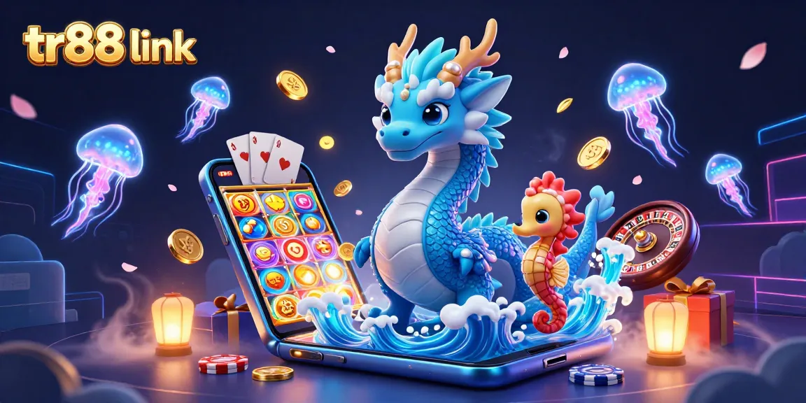 Spin the reels on tr88 link for a thrilling jackpot adventure with enchanted sea creatures!