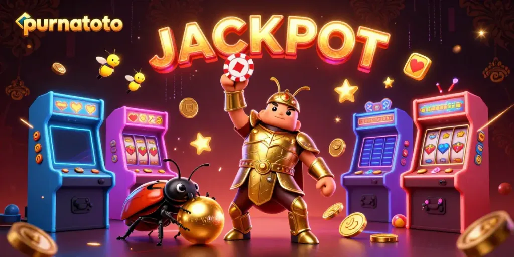 Permainan mengesankan purnatoto dengan karakter unik di dunia slot gacor, menarik perhatian para pemain.