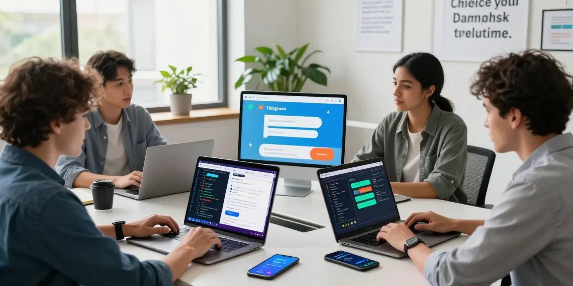 Advanced collaboration on 纸飞机官网 in a modern office setting highlighting digital communication efficiency.