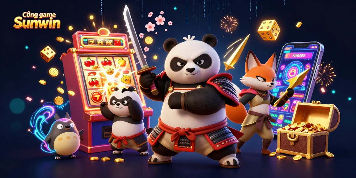 Cổng game Sunwin offers thrilling experiences with vibrant characters, jackpot slots, and diverse casino games.