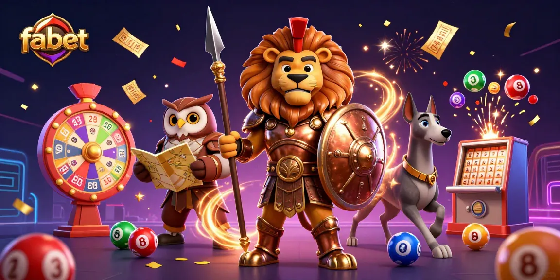 Experience exciting gameplay at fabet with dynamic lottery balls and vibrant casino elements.