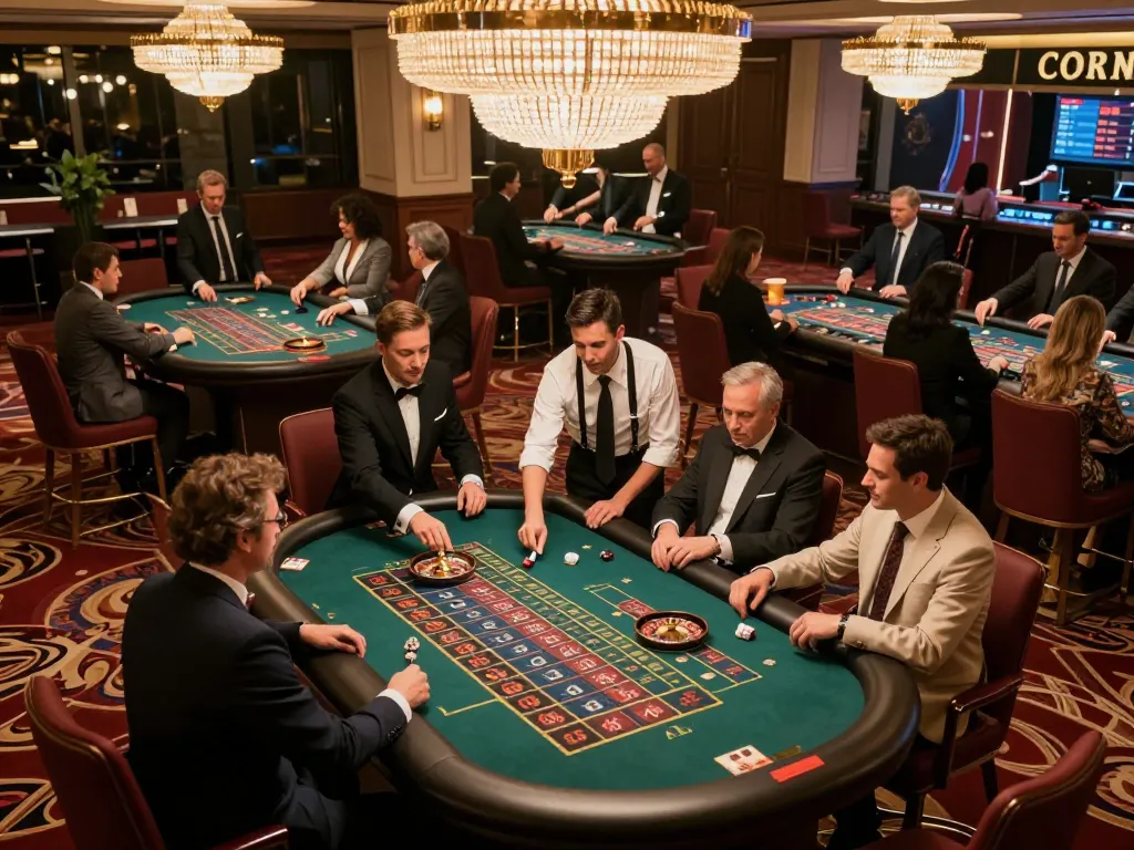 Experience the excitement of xx88 game at a luxurious casino, featuring roulette and dynamic gameplay.