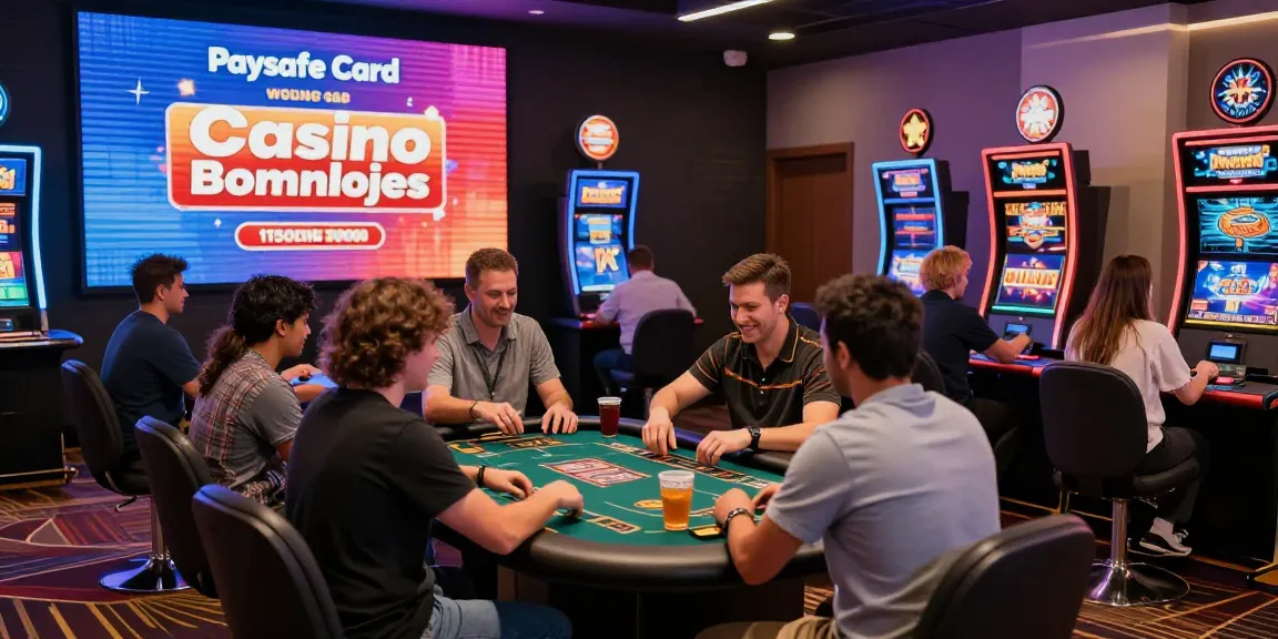 Spieler genießen die Aufregung eines Paysafe Card Casinos mit spannenden Spielen und Boni.