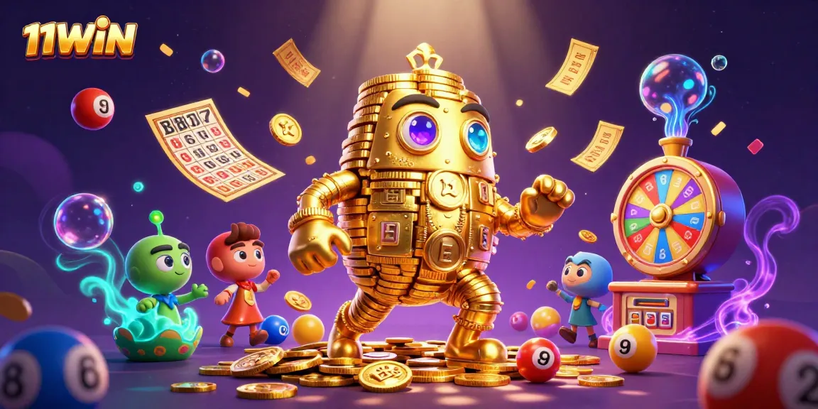 Experience thrilling gaming at 11WIN with vibrant symbols and dynamic action.