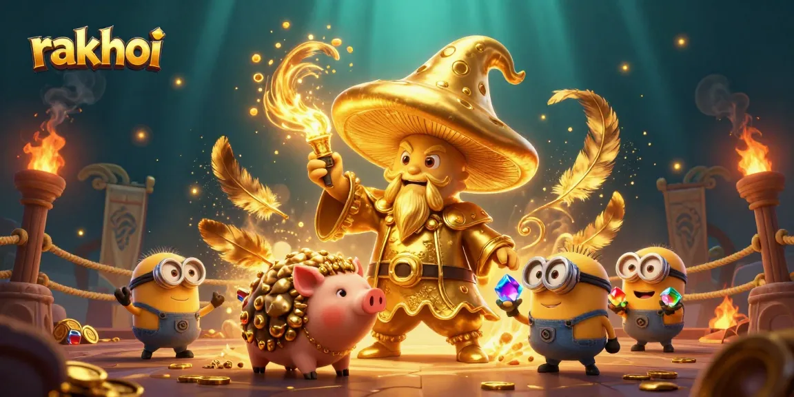 Engage with rakhoi's flourishing kingdom of gold in this epic, dynamic gambling scene.
