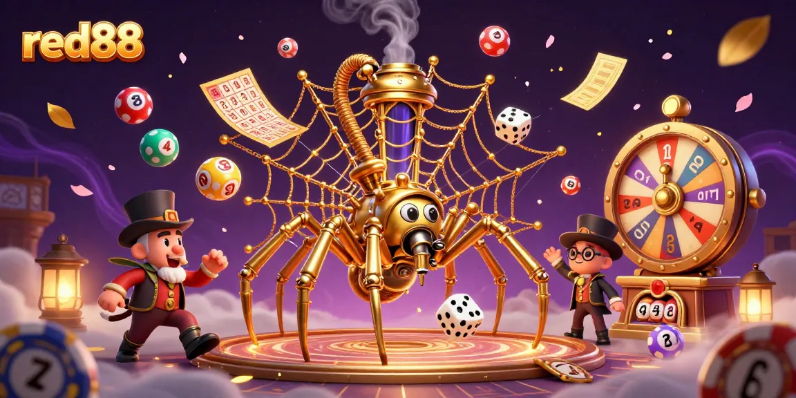 Experience thrilling wins at red88 with animated casino characters capturing excitement and luck!